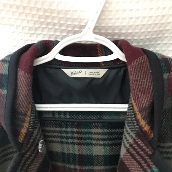 Woolrich plaid coat - Picture 3 of 14